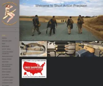 Shortactionprecision.com(Short Action Precision) Screenshot