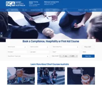 Shortcoursesau.edu.au(Short Courses Australia) Screenshot