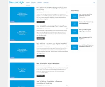 Shortcuthigh.com(Updated tutorial site) Screenshot