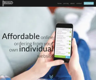 Shortcuthq.com(Shortcut for Restaurants &amp; Takeaways) Screenshot