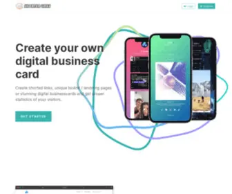 Shortenlinks.net(QR Code powered online Business Cards) Screenshot