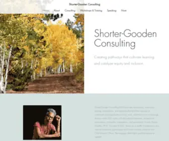 Shorter-Goodenconsulting.com(Diversity and Inclusion) Screenshot