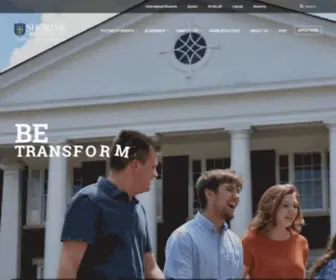 Shorter.edu(Transforming Lives Through Christ Shorter University) Screenshot