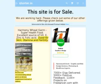 Shorter.in(Shorten URLs dynamically and track the vistors) Screenshot