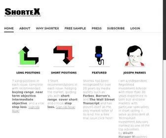 Shortex.com(Short calls) Screenshot