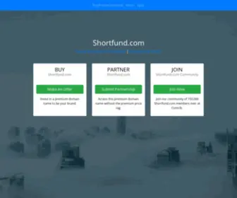 Shortfund.com(Shortfund) Screenshot