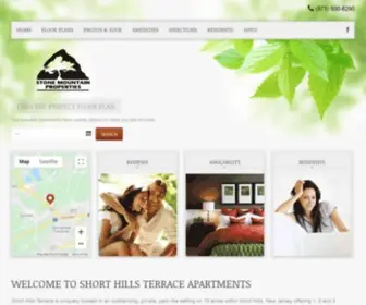 Shorthillsterrace.com(Short Hills Terrace Apartments) Screenshot