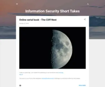 Shortinfosec.net(Information Security Short Takes) Screenshot