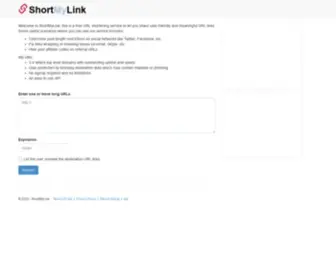 Shortmy.link(ShortMyLink) Screenshot