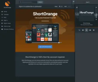 Shortorange.com(Podcast Player) Screenshot
