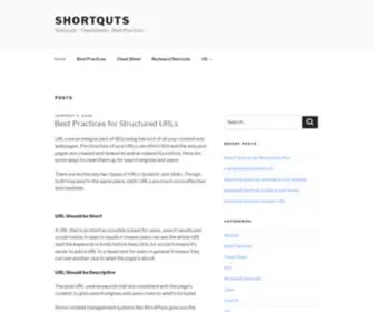 ShortQuts.com(Shortcuts) Screenshot