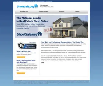 Shortsale.org(Short Sale Real Estate Investing) Screenshot