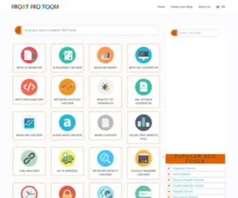 Shortseotools.com(Small SEO Tools) Screenshot