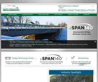 Shortspansteelbridges.org(Short Span Steel Bridge Alliance) Screenshot