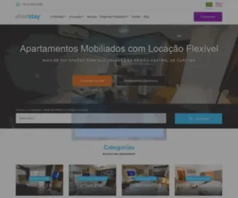 Shortstaycuritiba.com.br(Shortstay Curitiba) Screenshot