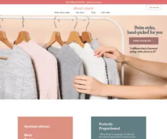 Shortstorybox.com(Petite Clothing For Women) Screenshot