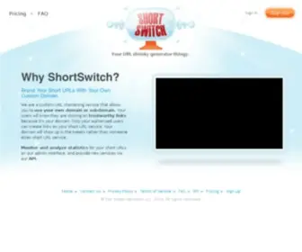 Shortswitch.com(White label) Screenshot