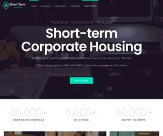 Shorttermhousing.com(Short-term Housing Rentals) Screenshot