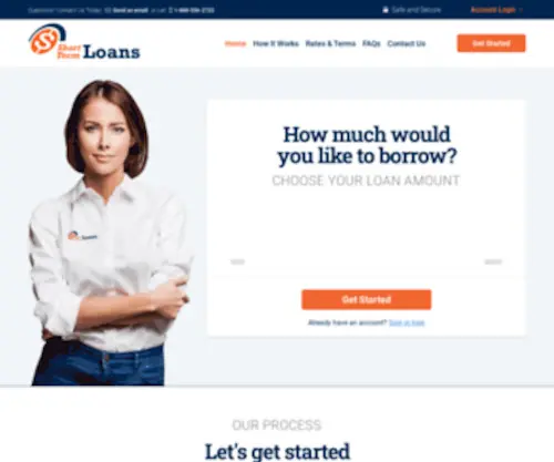 Shorttermloans.com(Short Term Payday Loans Online) Screenshot
