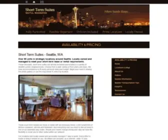 Shorttermsuites.com(Seattle Furnished Apartment) Screenshot
