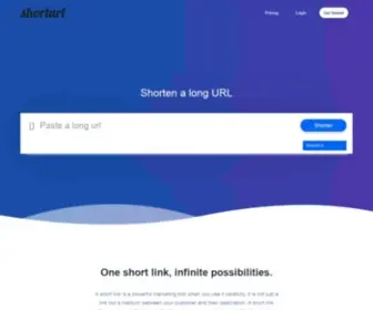 Shorturl.is(Shorten URLs for FREE to create perfect custom URLs for your business. Short Url) Screenshot