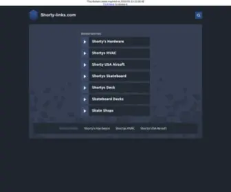 Shorty-Links.com(Shorty Links) Screenshot