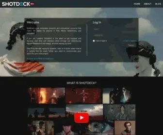 Shotdeck.com(ShotDeck is an invaluable research and educational resource) Screenshot