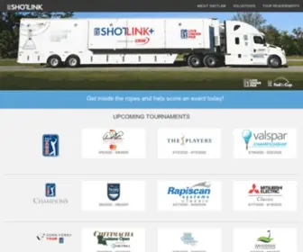 Shotlink.com(PGA TOUR) Screenshot