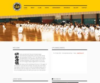 Shotokankarate.com.au(Shotokan Karate International Australia) Screenshot