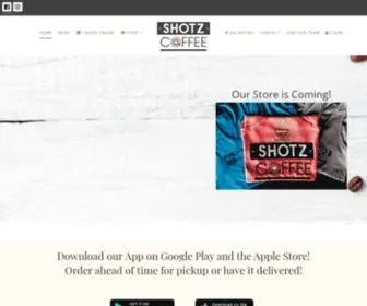 Shotzcoffee.com(Shotz Coffee) Screenshot