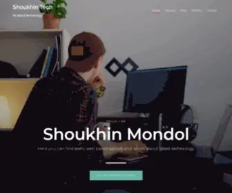 Shoukhintech.com(Shoukhin Tech) Screenshot