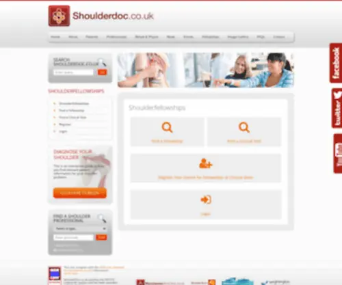 Shoulderfellowships.com(Info) Screenshot