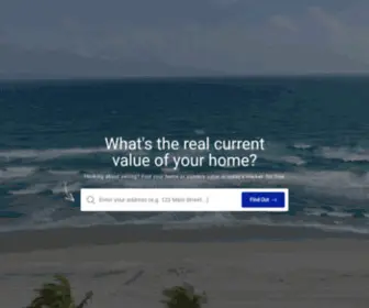 Shouldisell.co(Find Your Homes Value) Screenshot