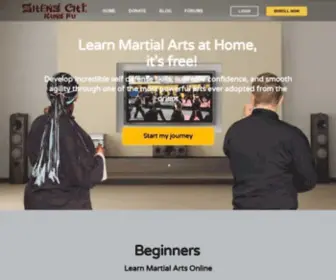 Shoushu.com(Learn Martial Arts Online) Screenshot