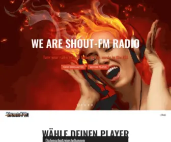 Shout-FM.tk(Electronic) Screenshot