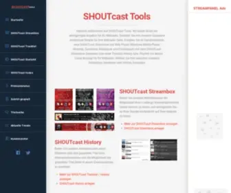 Shoutcast-Tools.de(SHOUTcast Tools) Screenshot