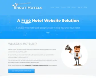 Shouthotels.com(Shout Hotels) Screenshot