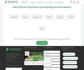 Shoutlo.com(Best Deals) Screenshot