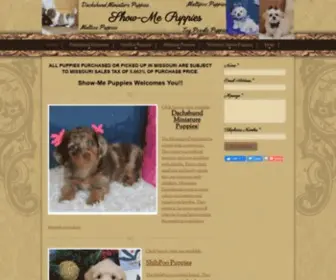 Show-Mepuppies.com(Show-Me Puppies) Screenshot