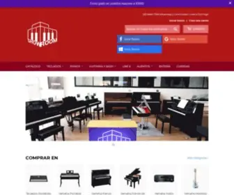 Show-Room.mx(Showroom Instrumentos Musicales) Screenshot