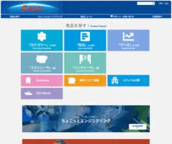 Showadenki.co.jp(昭和電機株式会社 製品情報サイト) Screenshot