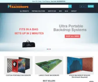 Showbackdrops.com(Shows To Go Backdrops) Screenshot