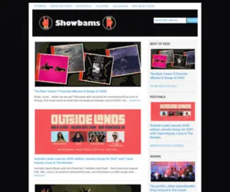 Showbams.com(Showbams) Screenshot