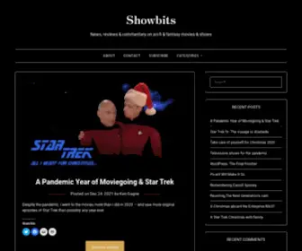 Showbits.com(Star Trek) Screenshot