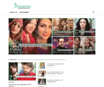 Showbizpakistan.pk(Showbiz pakistan) Screenshot