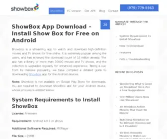 Showboxappz.com(Showboxappz) Screenshot