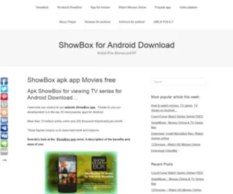 ShowboxDownloadmovies.com(ShowBox for Android Download) Screenshot