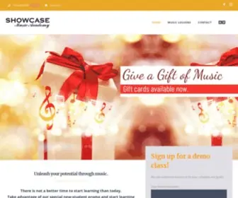 Showcaseacademy.com(Showcase Music Academy) Screenshot