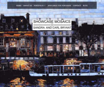 Showcasemosaics.com(Showcase Mosaics) Screenshot