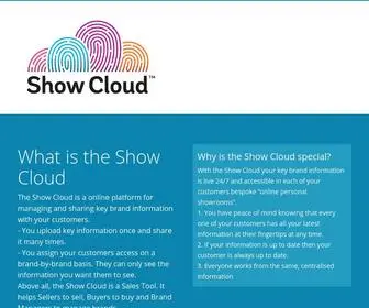 Showcloud.com(Show Cloud) Screenshot